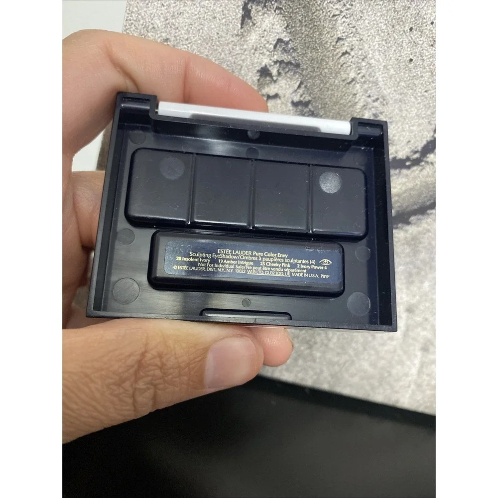 Estee Lauder Pure Color Eyeshadow Insolent Ivory, Amber‎ Intrigue, Cheeky Pink…